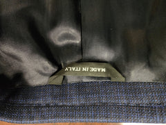 -Rainwater's -Dean Rainwater - Sport Coats & Blazers - Made In Italy Reda's Super 130's Wool Slim Fit Solid Navy Heather Sport Coat By Dean Rainwater -