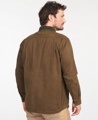 Barbour Catbell Overshirt in Dark Olive