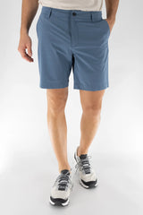 Devil Dog Hybrid 8 Inch Shorts In Blue Bay