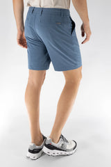 Devil Dog Hybrid 8 Inch Shorts In Blue Bay