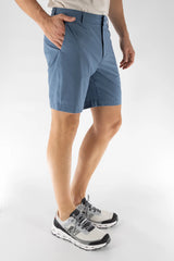 Devil Dog Hybrid 8 Inch Shorts In Blue Bay