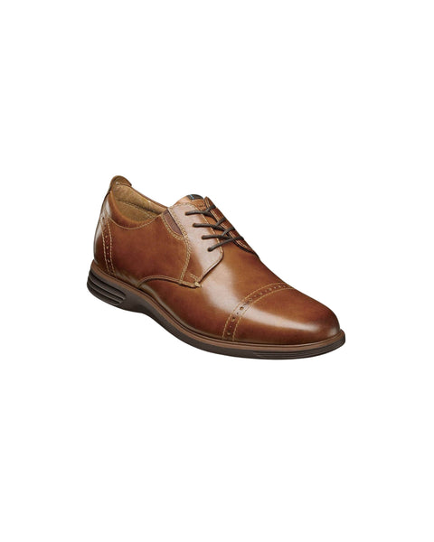 nunn bush dress shoes New Haven Cap Toe Oxford in Cognac by Nunn Bush