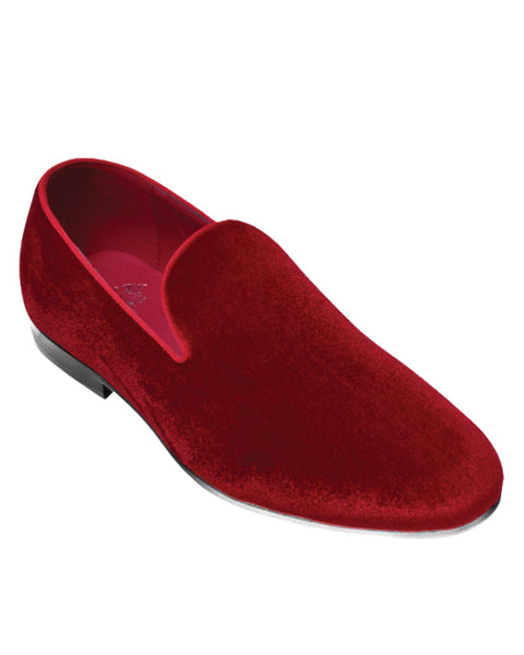 Red Velvet Formal Loafer From Royal Shoes 11 Red Velvet Formal Loafer From Royal Shoes 11