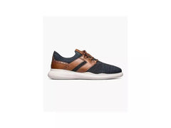 Stacy Adams Moxley Knit Lace Up Sneaker In Navy - Rainwater's Men's Clothing and Tuxedo Rental