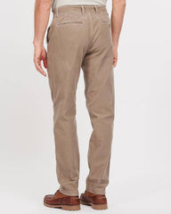 Barbour Neuston Stretch Corduroy Trousers In Mid Grey - Rainwater's Men's Clothing and Tuxedo Rental
