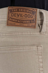 Devil Dog Lincoln Slim Straight Jean In Greyhound