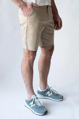 Devil Dog 9 inch Shorts -Stretch Twill In Rugged Tan - Rainwater's