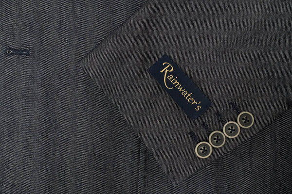 Rainwater's Raw Denim Slim Fit Soft Coat - Rainwater's Men's Clothing and Tuxedo Rental