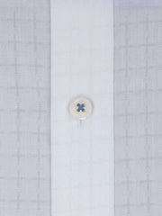 Bugatchi White Long Sleeved Tonal Solid Classic Fit Shirt - Rainwater's Men's Clothing and Tuxedo Rental