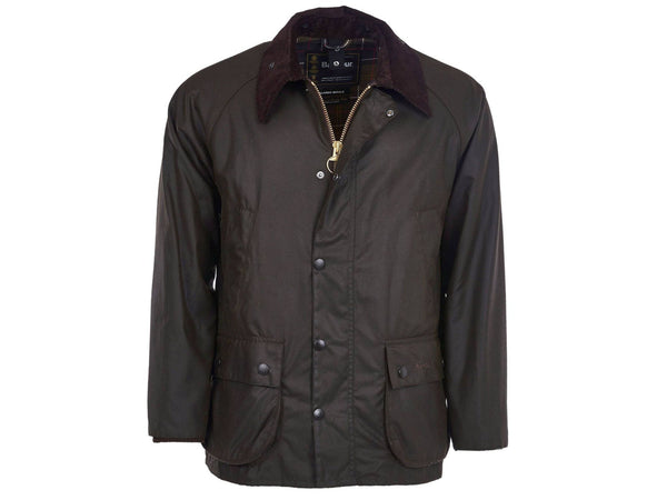 Barbour Classic Bedale Wax Jacket In Olive