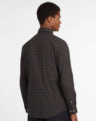 Barbour Lomond Tailored Buttondown Collar Shirt in Classic Tartan - Rainwater's Men's Clothing and Tuxedo Rental