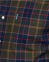 Barbour Wetheram Classic Tartan Plaid Button Down Collar Shirt in Tailored Fit - Rainwater's Men's Clothing and Tuxedo Rental