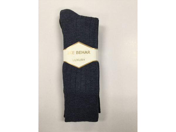 Ike Behar Luxury Dress Sock Charcoal Ike Behar Luxury Dress Sock Charcoal