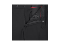 Rainwater's Fine Tropical Weight Man Made Fabric in Black Slim Fit Slacks - Rainwater's Men's Clothing and Tuxedo Rental
