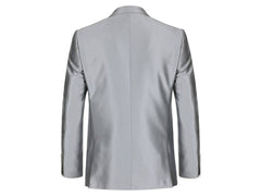 Luster Slim Fit Suit in Silver - Rainwater's Men's Clothing and Tuxedo Rental
