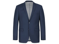 Rainwater's Fine Tropical Weight Man Made Fabric Slim Fit Suit In New Navy - Rainwater's Men's Clothing and Tuxedo Rental