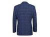 -Rainwater's -Rainwater's Luxury Collection - Sport Coats & Blazers - Wool & Linen Navy Plaid Classic Fit Sport Coat -