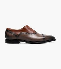 Stacy Adams Reynolds Cap Toe Oxford in Gray Multi