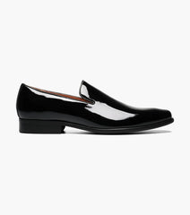 Florsheim Postino Plain Toe Slip On Black Patent Loafer