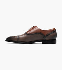 Stacy Adams Reynolds Cap Toe Oxford in Gray Multi