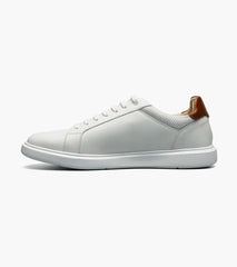 Florsheim Social Lace To Toe Sneaker In White