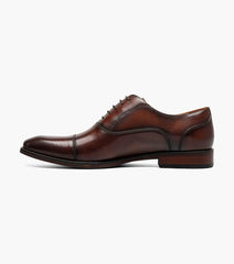 Florsheim Sorrento Lux  Cap Toe Balmoral Oxford In Brown