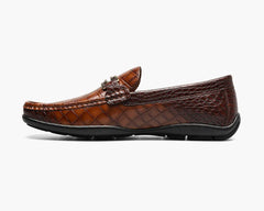 Stacy Adams Embrey Mock Toe Bit Loafer In Cognac