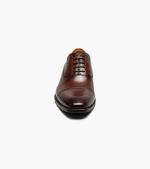 Florsheim Sorrento Lux  Cap Toe Balmoral Oxford In Brown