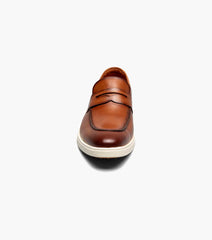 Stacy Adams Spencer Moc Toe Penny Loafer in Tan