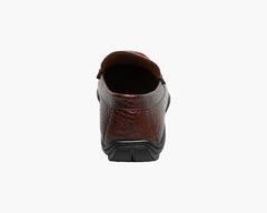 Stacy Adams Embrey Mock Toe Bit Loafer In Cognac
