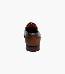 Florsheim Sorrento Lux  Cap Toe Balmoral Oxford In Multi Cognac