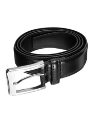 Rainwater's 1 1/4 Inch Leather Dress Belt In Black