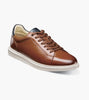 Florsheim Social Lace To Toe Sneaker In Cognac Smooth