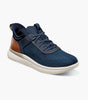 Florsheim Fleet Knit Elastic Lace Sneaker in Navy