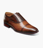 Florsheim Sorrento Lux  Cap Toe Balmoral Oxford In Multi Cognac