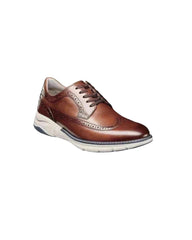 -Rainwater's -Florsheim - Shoes - Florsheim Frenzi Wingtip Oxford in Cognac -