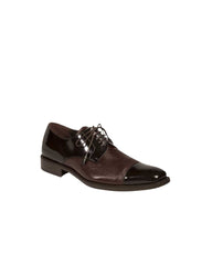 Mezlan Soka Lace-Up Captoe in Brown - Rainwater's Men's Clothing and Tuxedo Rental