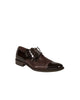 Mezlan Soka Lace-Up Captoe in Brown - Rainwater's Men's Clothing and Tuxedo Rental
