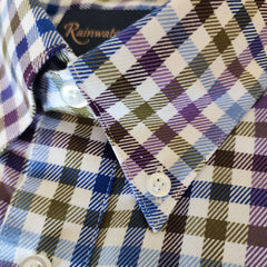 Rainwater's Raised Twill Button Down Plaid