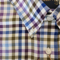 Rainwater's Raised Twill Button Down Plaid