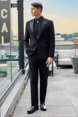 Western Tuxedo Rental In Black