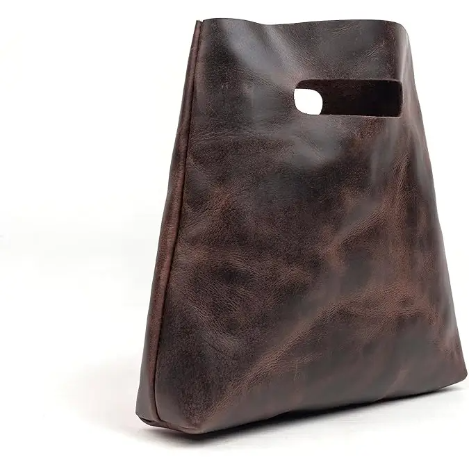Rainwater's Full Grain Leather Tote Bag in Brown