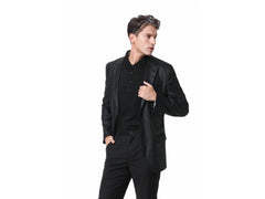 -Rainwater's -Rainwater's - Sport Coats - Micro Suede Sport Coat In Black -