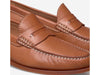 -Rainwater's -USA Name Brand - Shoes - Baldwin Penny Loafer In Cognac Sheepskin Leather -