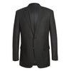 Rainwater's Luxury Collection Super 140's Wool Classic Fit Suit In Charcoal and Brown Plaid