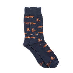 Fox Socks that Protect Foxes | Gifts for Nature Lovers: Medium
