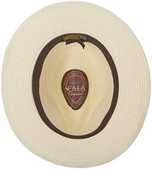 Scala Paper Braid Safari Hat with Black Band