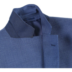 Rainwater's Luxury Collection Wool classic Fit Suit In Blue Nailhead