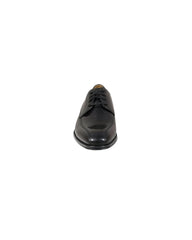 Florshiem Amelio Bike Toe Lace Up Oxrford Shoes In Black - Rainwater's Men's Clothing and Tuxedo Rental
