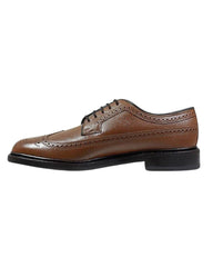Florsheim Kenmoor Wingtip Oxford in Pebble Grain Cognac - Rainwater's Men's Clothing and Tuxedo Rental